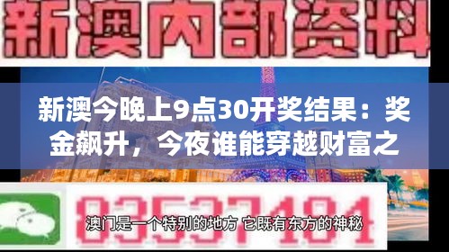 新澳今晚上9點(diǎn)30開獎結(jié)果：獎金飆升，今夜誰能穿越財(cái)富之門