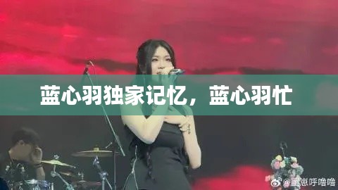 藍(lán)心羽獨(dú)家記憶，藍(lán)心羽忙 