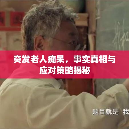 突發(fā)老人癡呆，事實(shí)真相與應(yīng)對(duì)策略揭秘