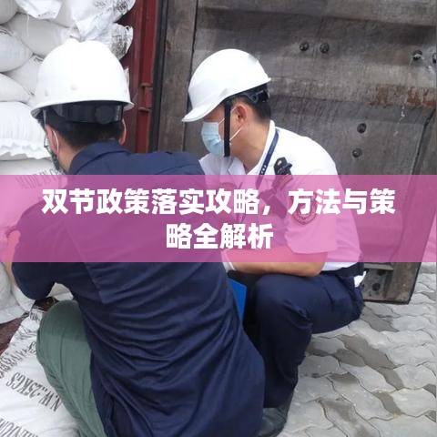 雙節(jié)政策落實(shí)攻略，方法與策略全解析
