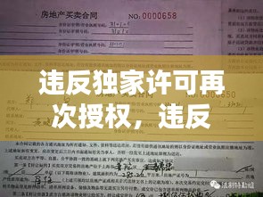 違反獨家許可再次授權(quán)，違反獨家代理權(quán)合同違約責任 