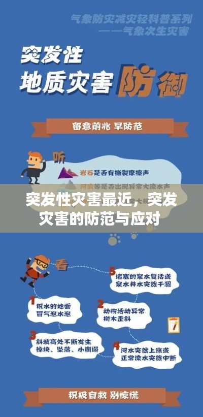突發(fā)性災(zāi)害最近，突發(fā)災(zāi)害的防范與應(yīng)對(duì) 