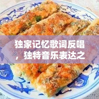 獨家記憶歌詞反唱，獨特音樂表達之道