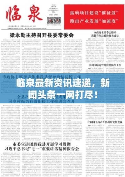 臨泉最新資訊速遞，新聞頭條一網(wǎng)打盡！