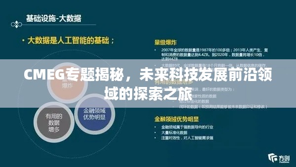 CMEG專題揭秘，未來科技發(fā)展前沿領域的探索之旅