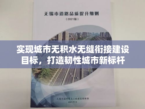 實現(xiàn)城市無積水無縫銜接建設(shè)目標(biāo)，打造韌性城市新標(biāo)桿