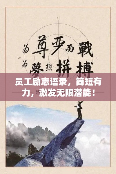 員工勵志語錄，簡短有力，激發(fā)無限潛能！