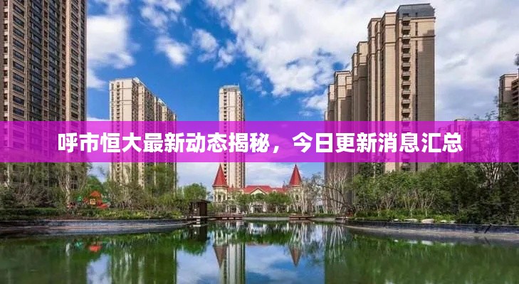 呼市恒大最新動態(tài)揭秘，今日更新消息匯總