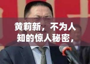 黃莉新，不為人知的驚人秘密，全網(wǎng)熱議熱議熱議！