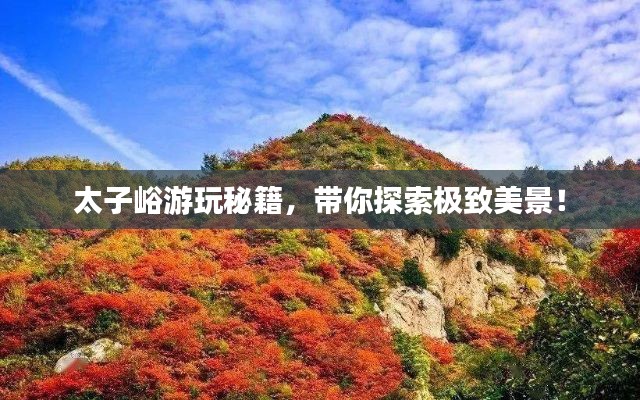 太子峪游玩秘籍，帶你探索極致美景！