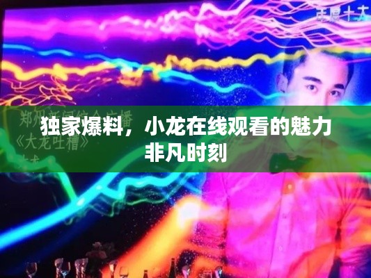 獨(dú)家爆料，小龍?jiān)诰€觀看的魅力非凡時(shí)刻