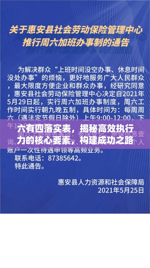 六有四落實表，揭秘高效執(zhí)行力的核心要素，構(gòu)建成功之路！