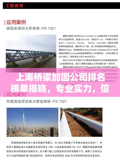 上海橋梁加固公司排名榜單揭曉，專業(yè)實力，信譽保障