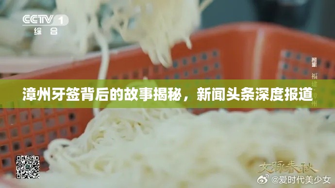 漳州牙簽背后的故事揭秘，新聞?lì)^條深度報(bào)道