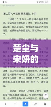 楚塵與宋妍的奇妙世界，百度搜索小說(shuō)精彩呈現(xiàn)！