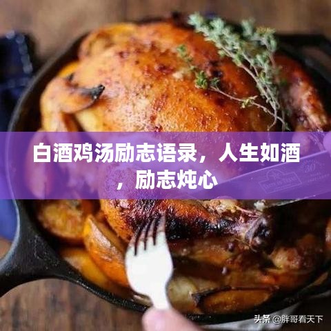 白酒雞湯勵志語錄，人生如酒，勵志燉心