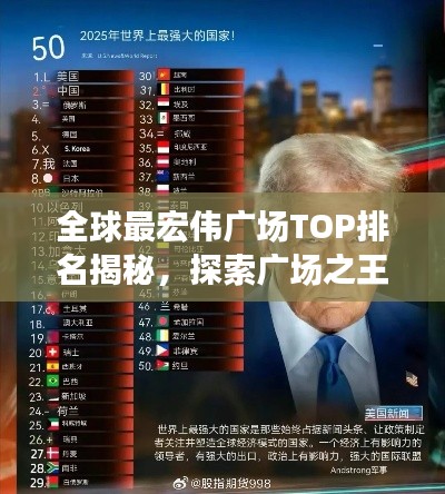 全球最宏偉廣場TOP排名揭秘，探索廣場之王的魅力