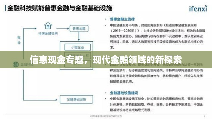 信惠現(xiàn)金專題，現(xiàn)代金融領(lǐng)域的新探索