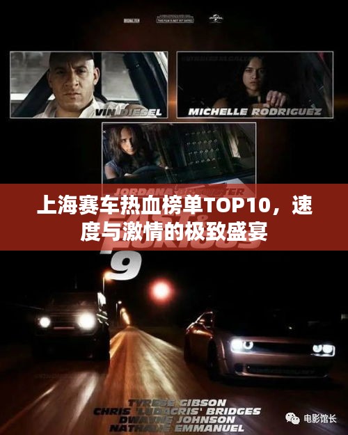 上海賽車熱血榜單TOP10，速度與激情的極致盛宴