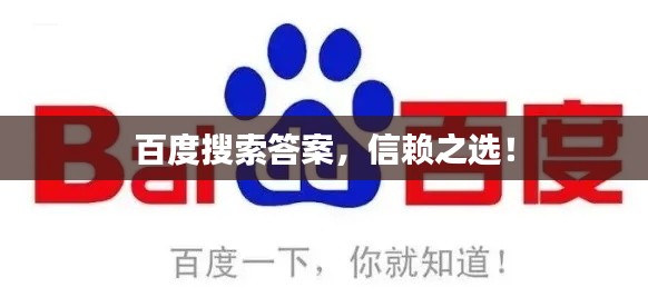 百度搜索答案，信賴之選！