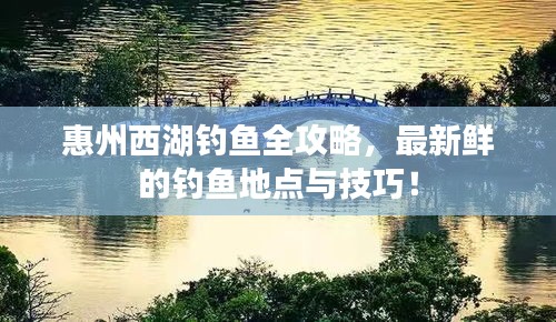 惠州西湖釣魚全攻略，最新鮮的釣魚地點與技巧！