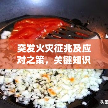突發(fā)火災(zāi)征兆及應(yīng)對之策，關(guān)鍵知識一網(wǎng)打盡