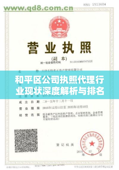 和平區(qū)公司執(zhí)照代理行業(yè)現(xiàn)狀深度解析與排名揭秘